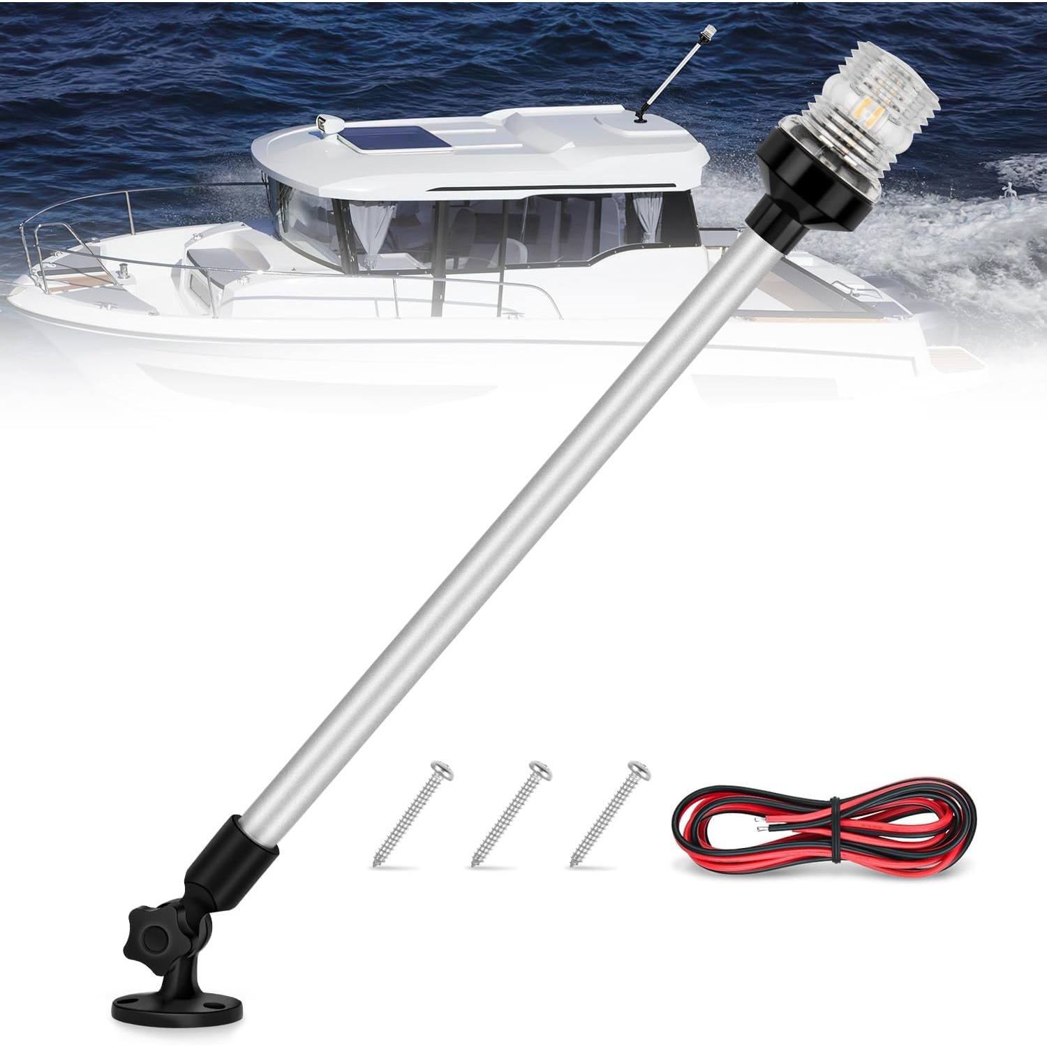 Fishing Boat Anchor - Lampu Buritan Kapal Nilight Marine 24