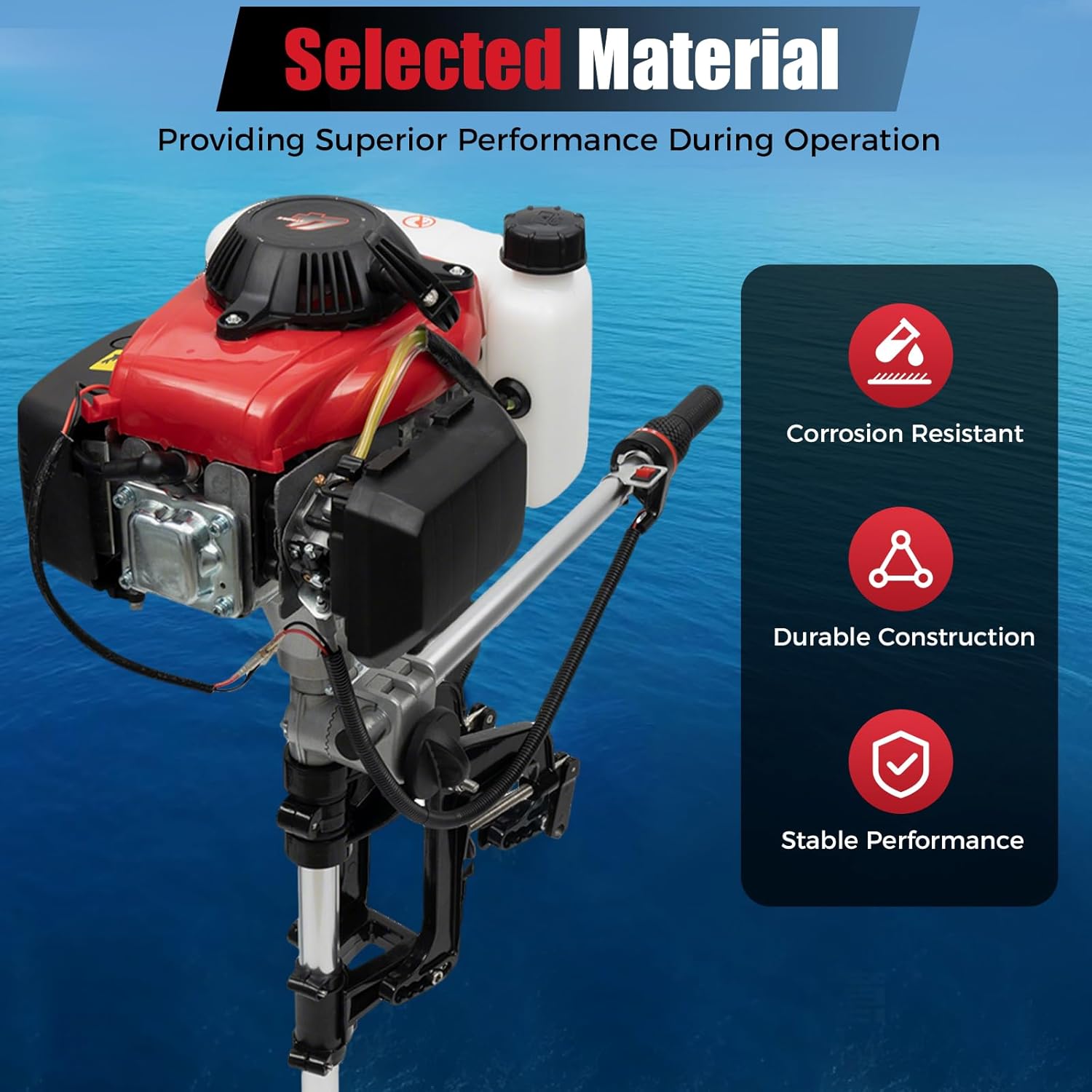 Mesin Motor Tempel 4HP, Mesin  - Fishing Boat Outboard Motor ulasan dan harga