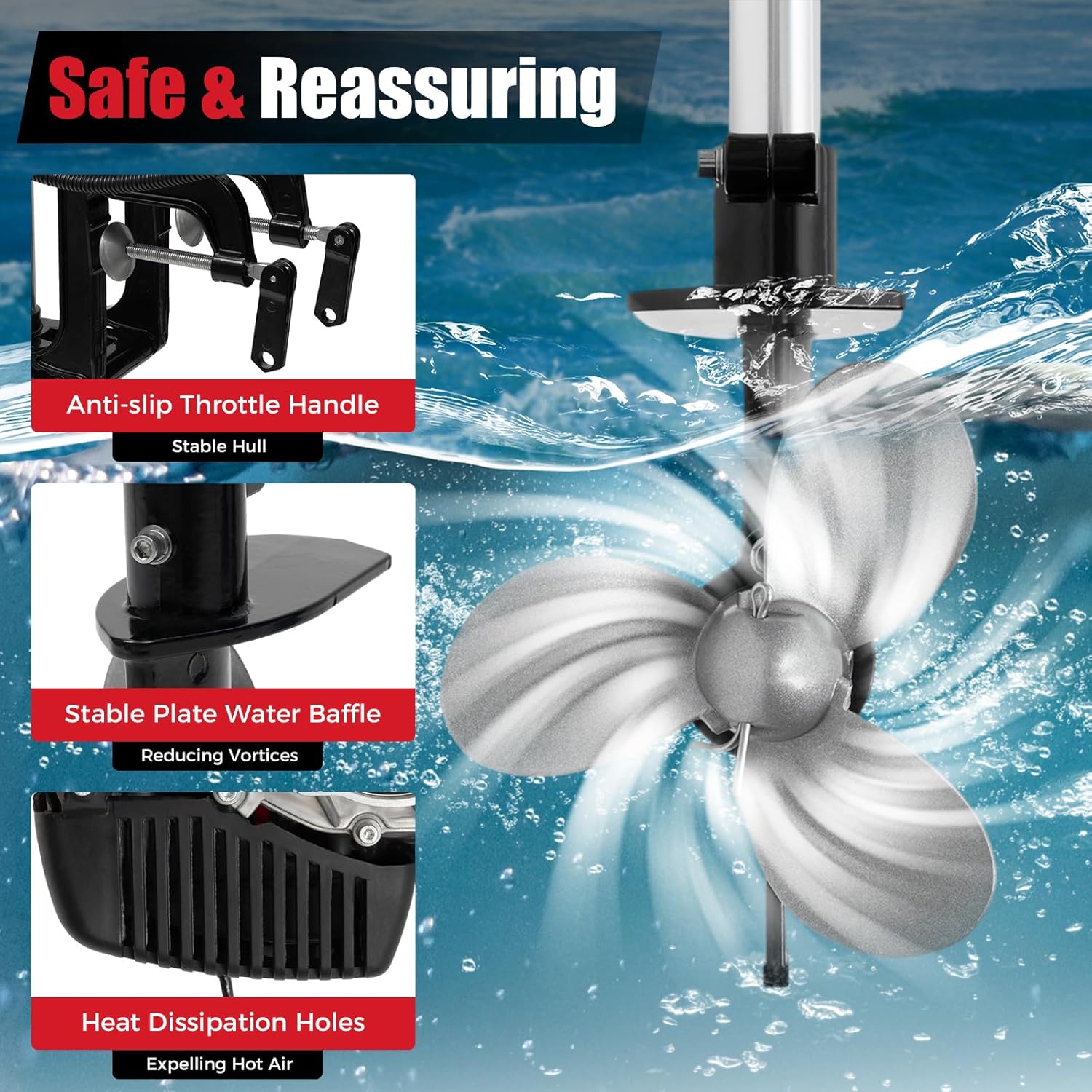 Mesin Motor Tempel 4HP, Mesin  - Fishing Boat Outboard Motor ulasan dan harga